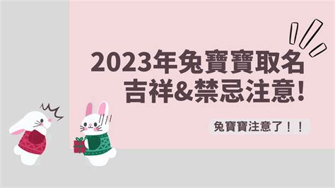 2023兔寶寶|2023兔寶寶取名吉祥＆禁忌用字｜有這個字一生不愁 